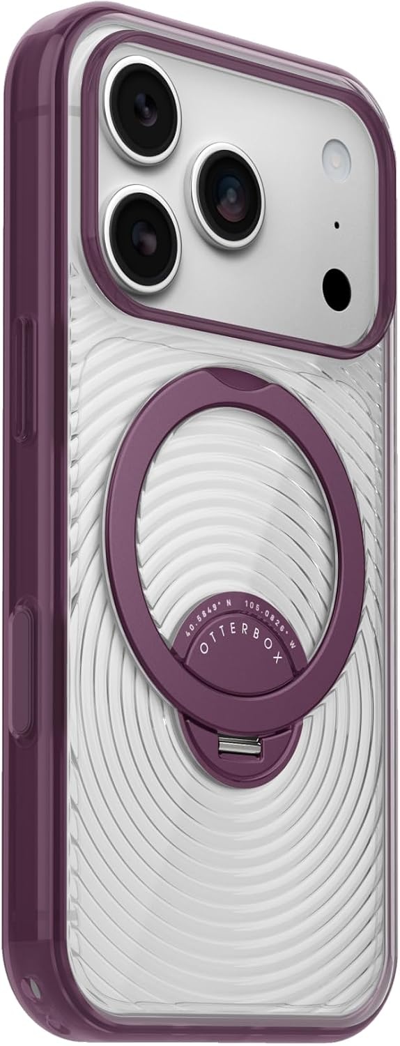 image:imageOtterBox iPhone 1817 Pro Symmetry Series Stand Case ClearPurpleVinum