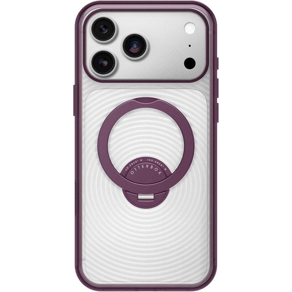 image:imageOtterBox iPhone 1817 Pro Symmetry Series Stand Case ClearPurpleVinum
