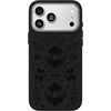 OtterBox iPhone 18/17 Pro Symmetry Series Cactus Leather Embroidery Case(Black Ink Blossom)