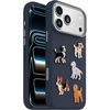 OtterBox iPhone 18/17 Pro Symmetry Series Cactus Leather Embroidery Case(Blue Dog Pattern)