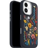 OtterBox iPhone 18/17 Pro Symmetry Series Cactus Leather Embroidery Case(Blue Enchanted Garden)