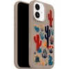 OtterBox iPhone 18/17 Pro Symmetry Series Cactus Leather Embroidery Case(Grey Cactus Garden)