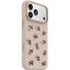 OtterBox iPhone 18/17 Pro Symmetry Series Cactus Leather Embroidery Case(Grey Pink Floral)