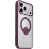 OtterBox iPhone 18/17 Pro Symmetry Series Stand Case – Clear/Purple(Vinum)